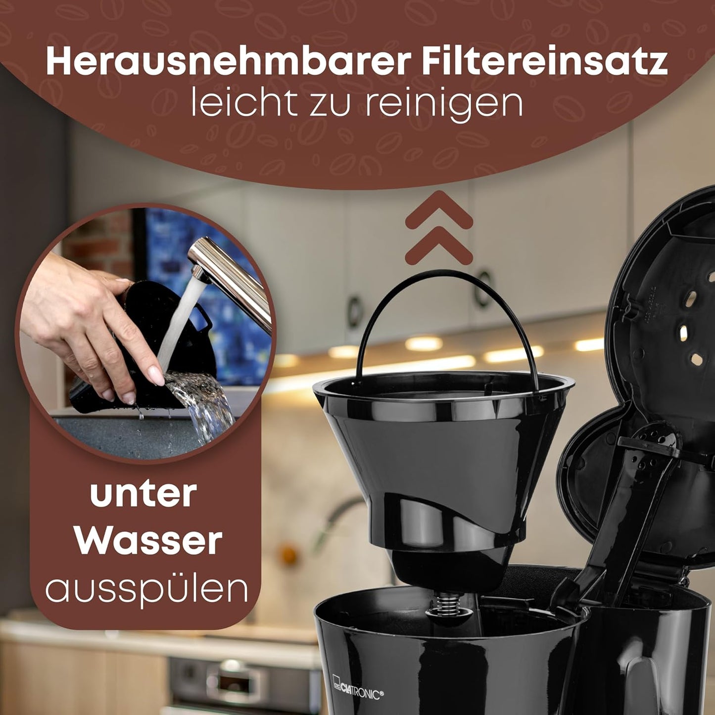 Kaffeemaschine mit Thermokannen