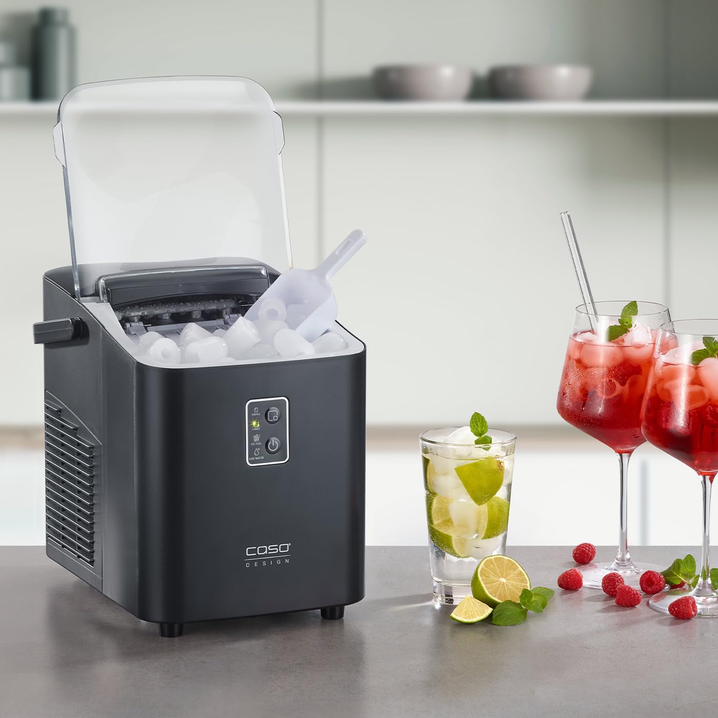 Eiswürfelmaschine IceChef Compact mit Selbstreinigung