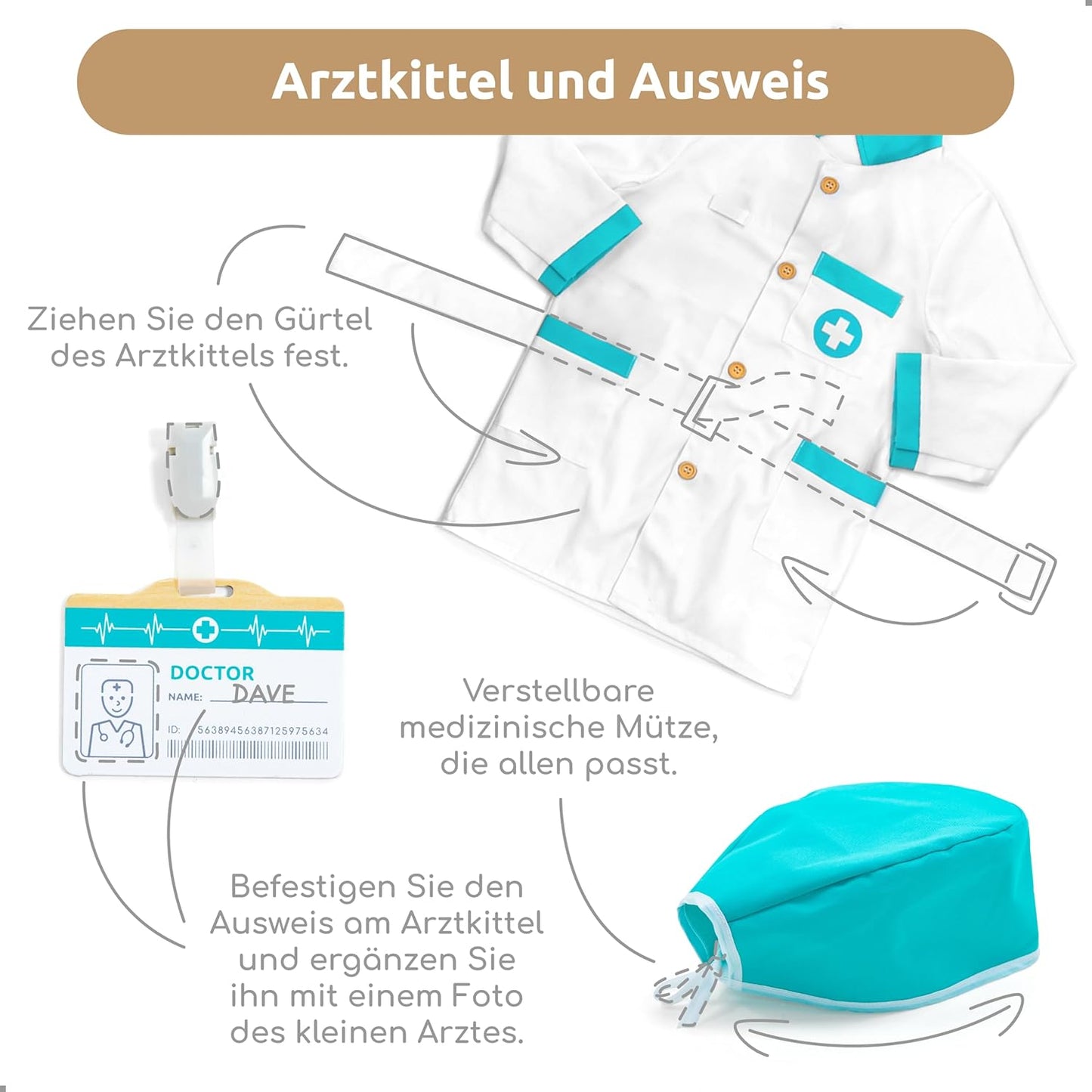 20-teiliges Arztkoffer-Spielset