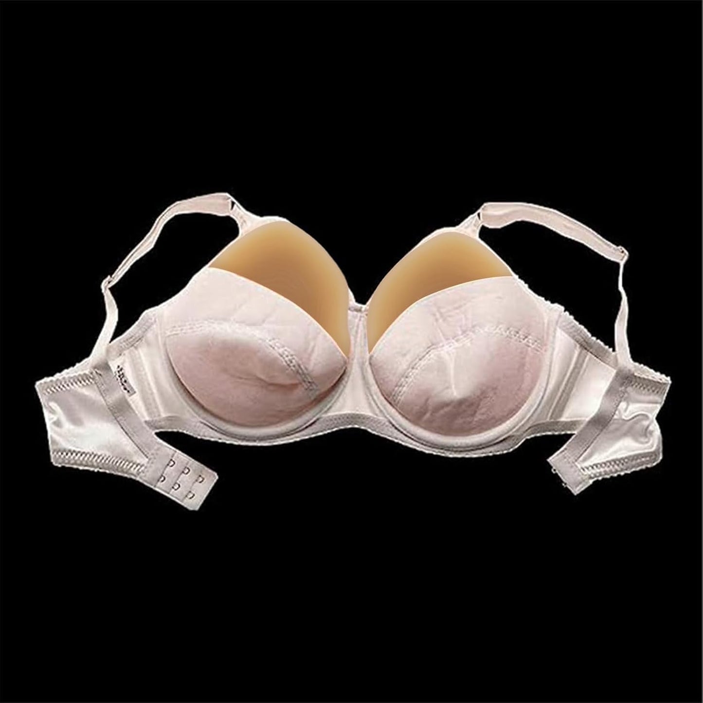 Silikon Brustformen Tränenform, 1200g/Paar, Suntan Colour 2XL(36DD/38D/40C, 1200g/paar)