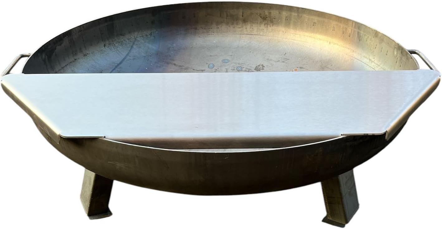 Plancha Platte für Feuerschale, 100 cm eckig