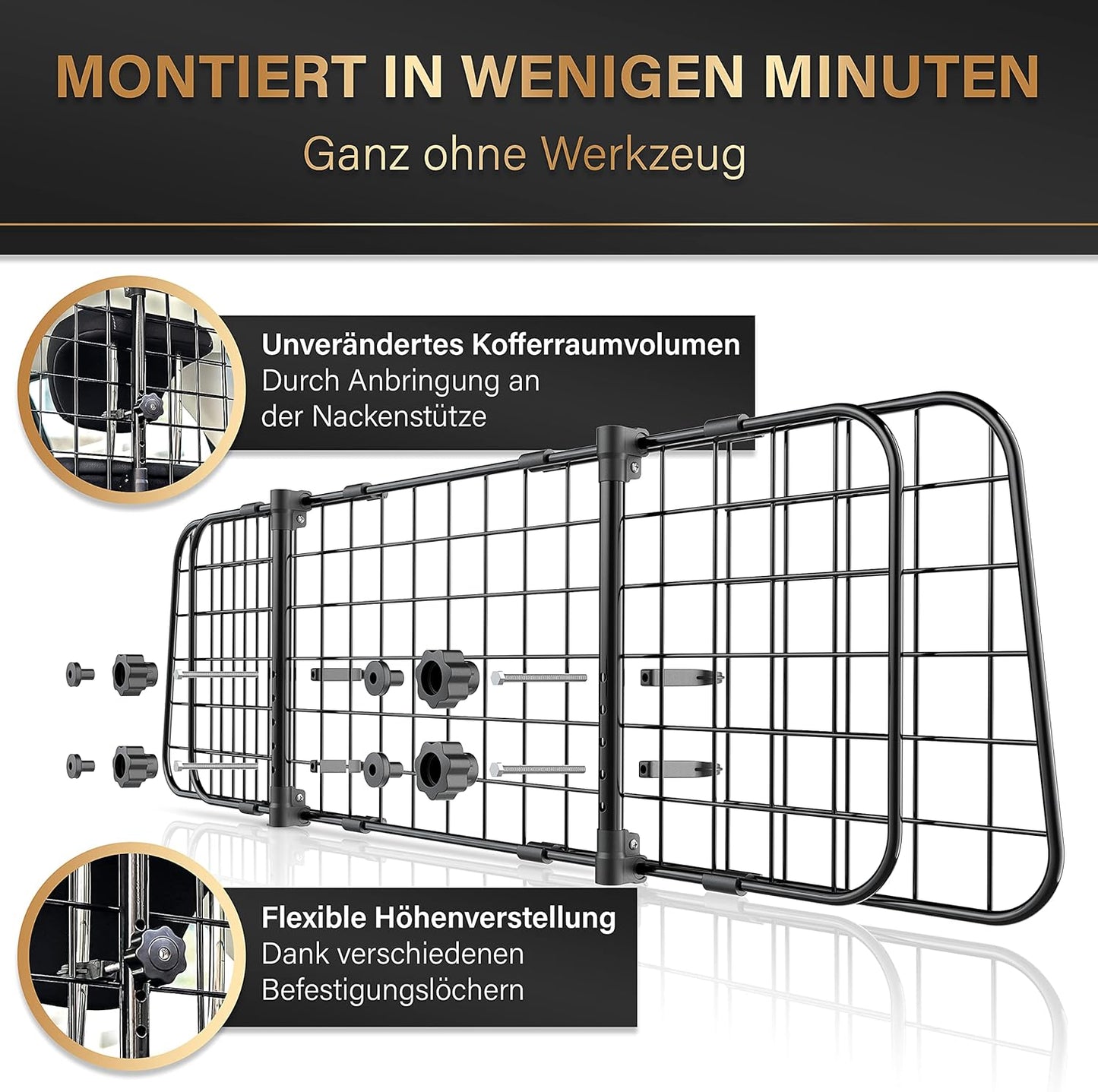 Trenngitter für Hunde