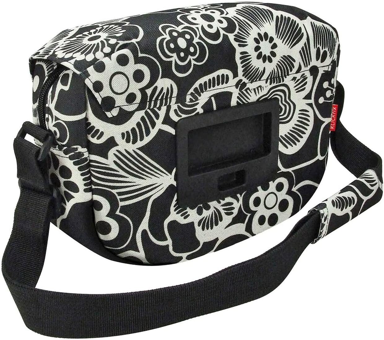 Lenkertasche Fun Bag, Fleur Black Single