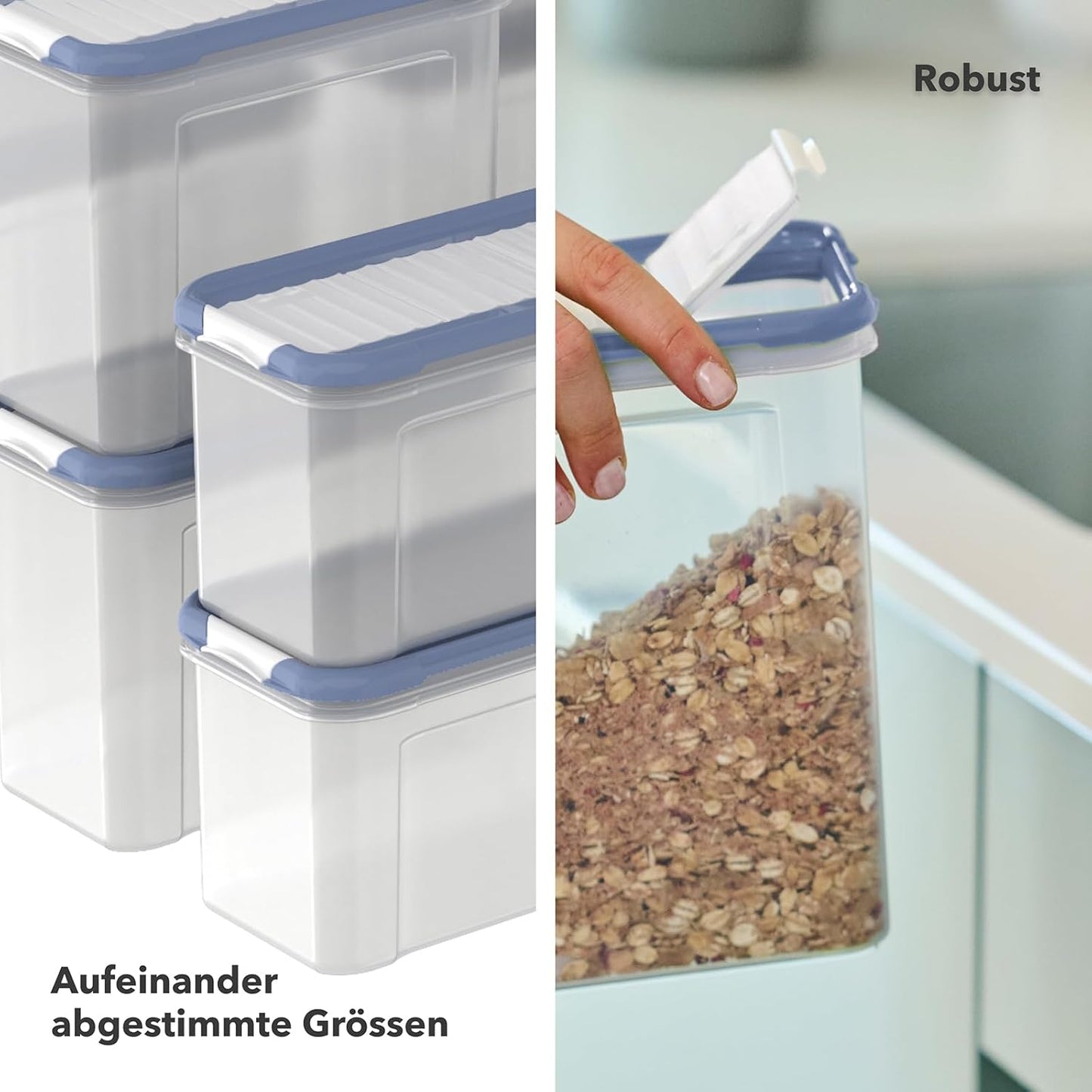 24-teiliges Domino Vorratsdosen-Set, 24 Stück