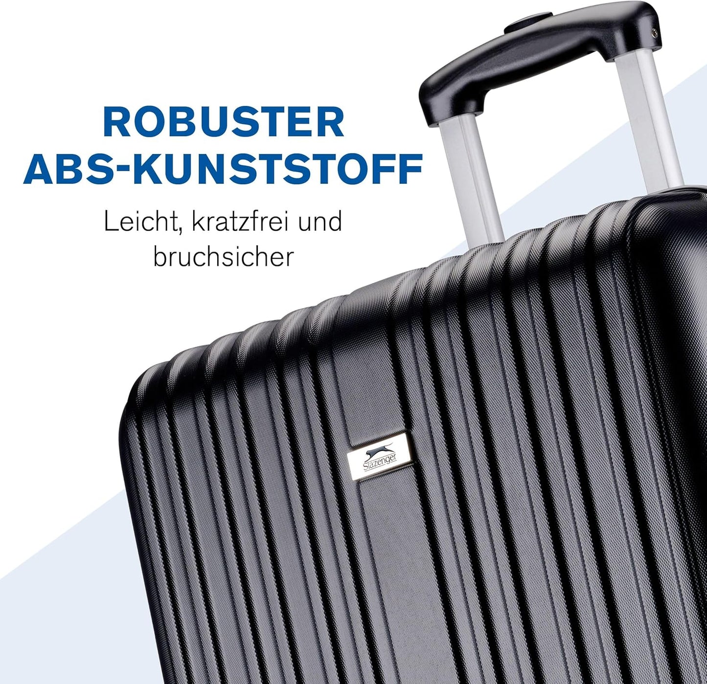 Trolley Set 18/26" 2pcs Black, 2-Teilig Schwarz
