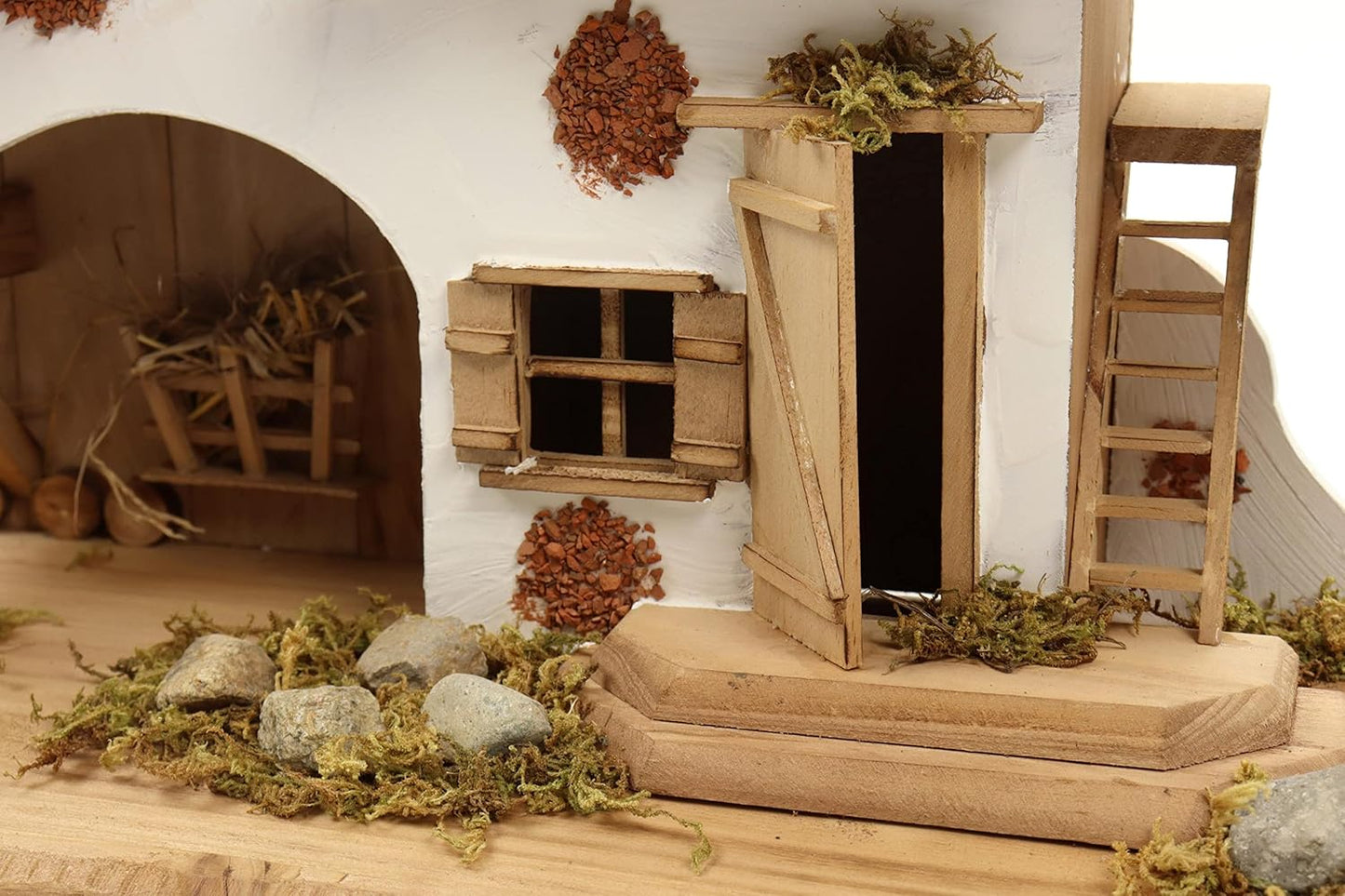 Krippenstall für Weihnachtskrippe