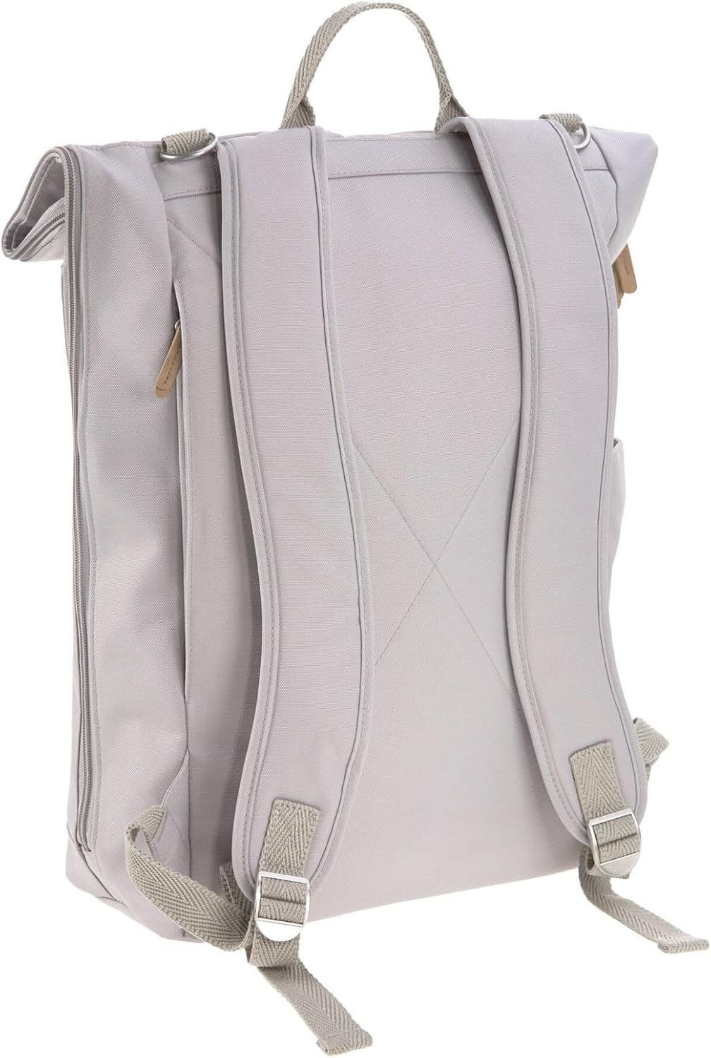 Rolltop Wickelrucksack, Grau