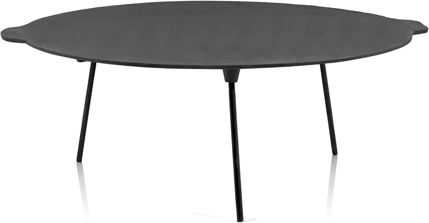 Runde Gusseisen Grillplatte, Ø 60 cm
