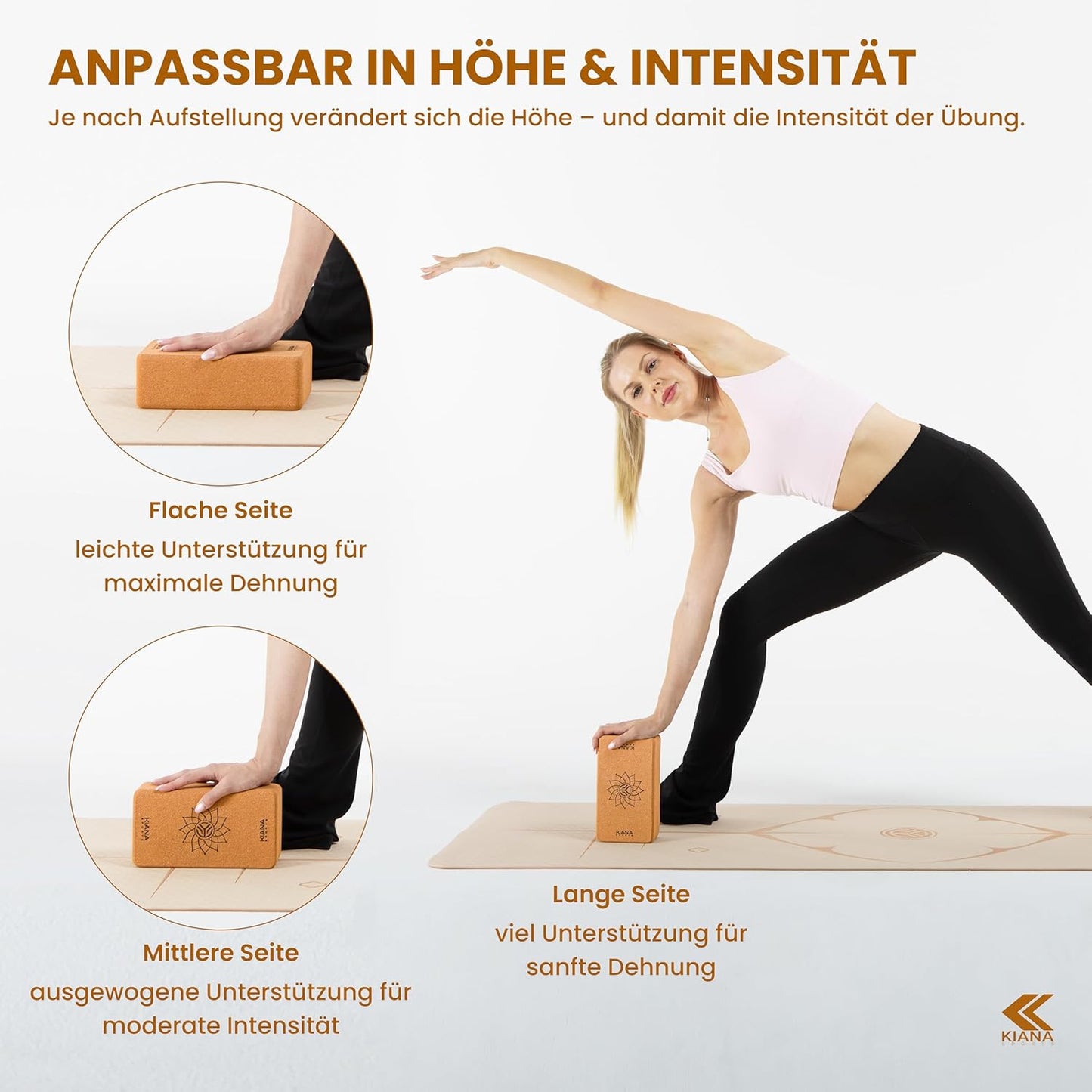 2er-Set Yoga-Blöcke, 2
