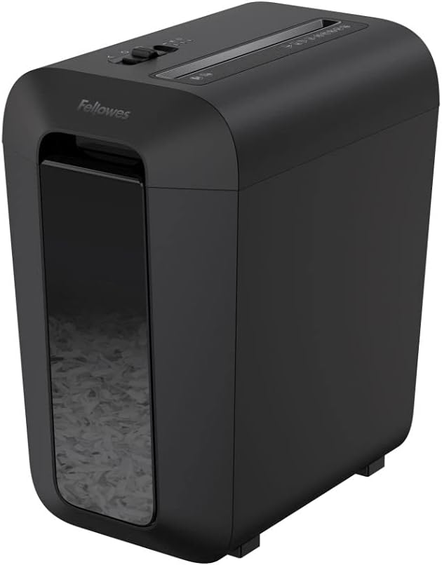 Powershred LX65, Schwarz ; LX65 – 10 Blatt – Cross Cut – 22 Liter Papierkorb / 10 Blatt