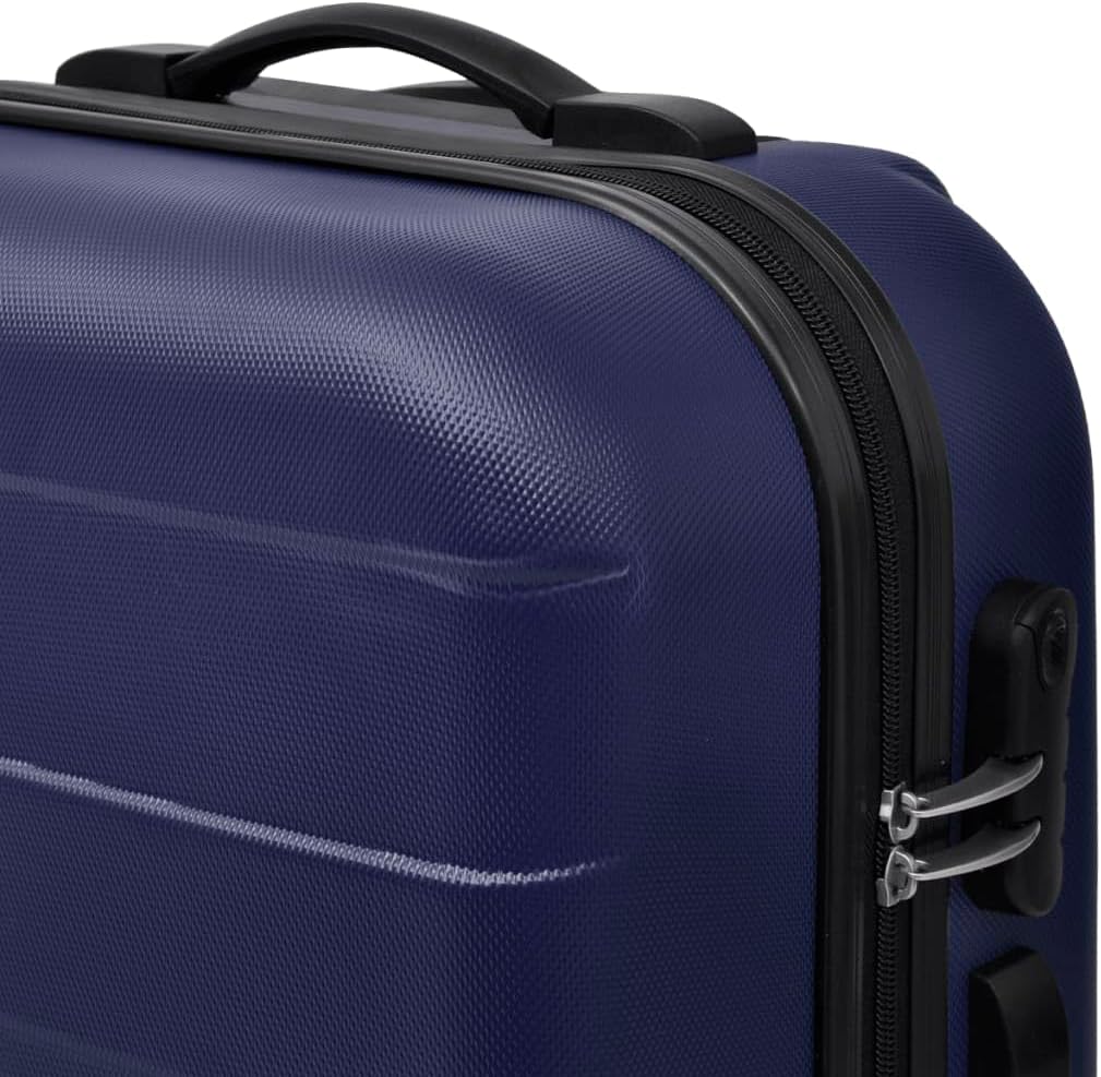 3-teiliges Kofferset, Blau
