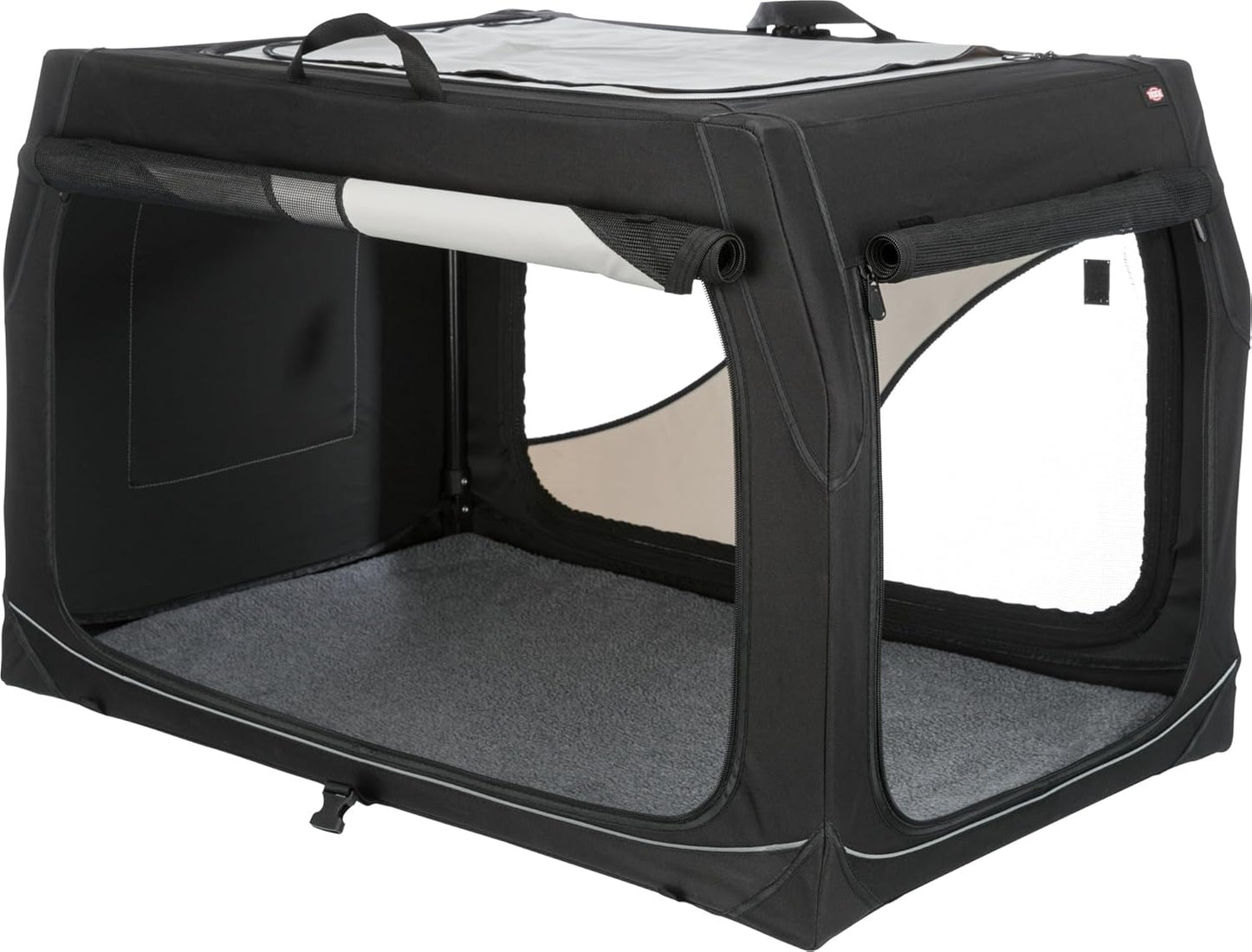 Hundebox Vario für kleine bis mittelgrosse Hunde, L 91 x B 61 x H 58 cm