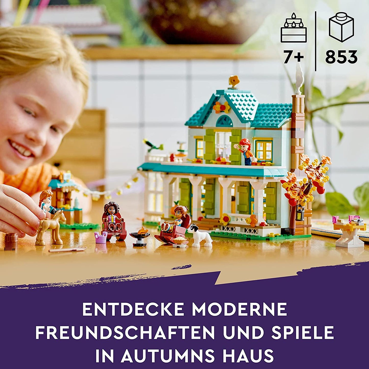 41730 Friends Autumns Haus, Konstruktionsspielzeug, Single