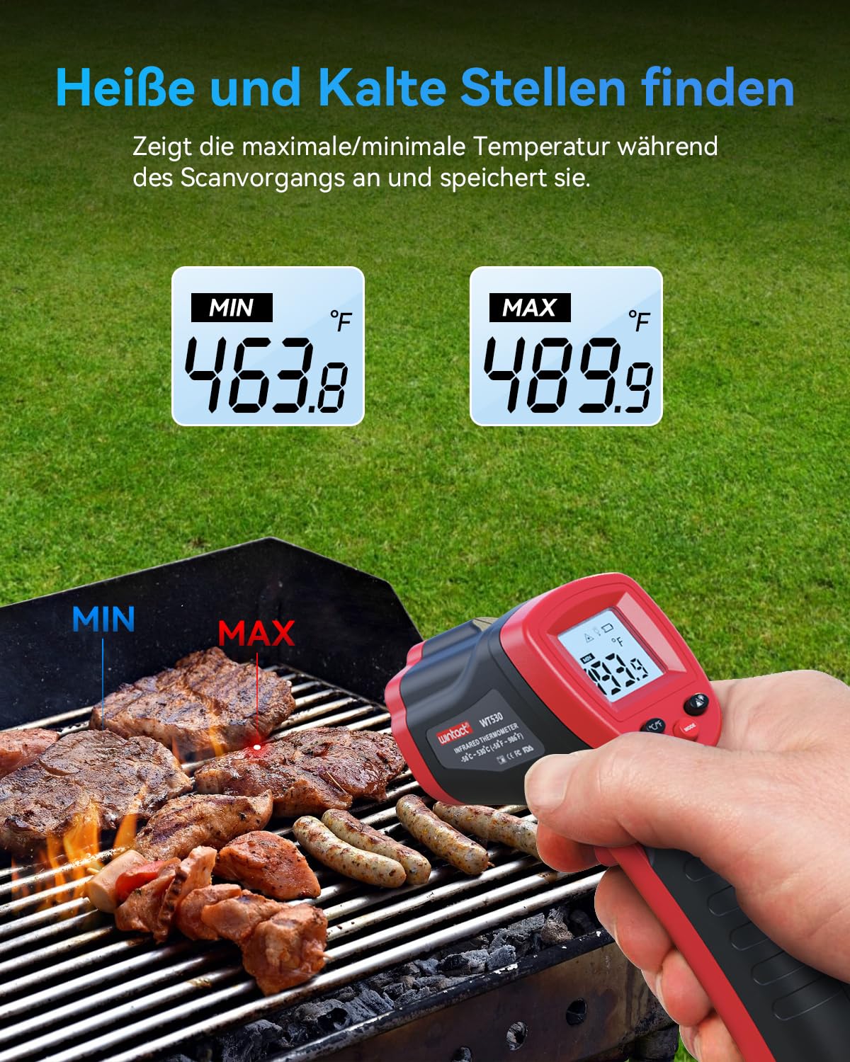Infrarot-Thermometer WT320, WT320