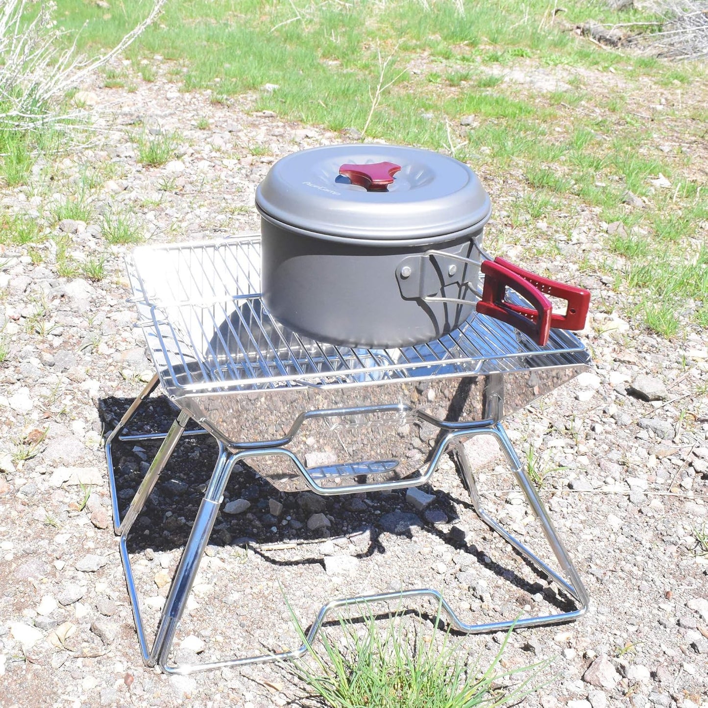 Faltbarer Holzkohlegrill, Medium 34 X 36 X 22 Cm