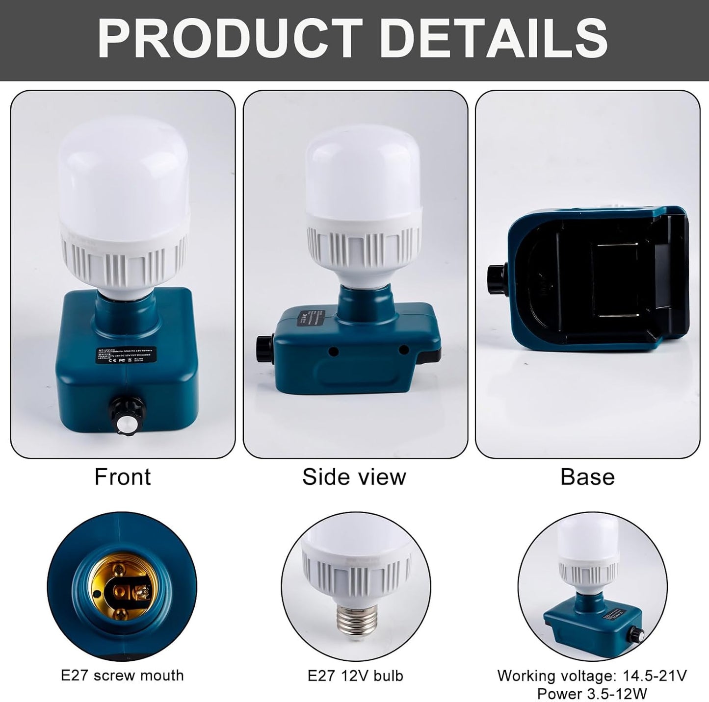 RMY036 LED-Akku-Lampe