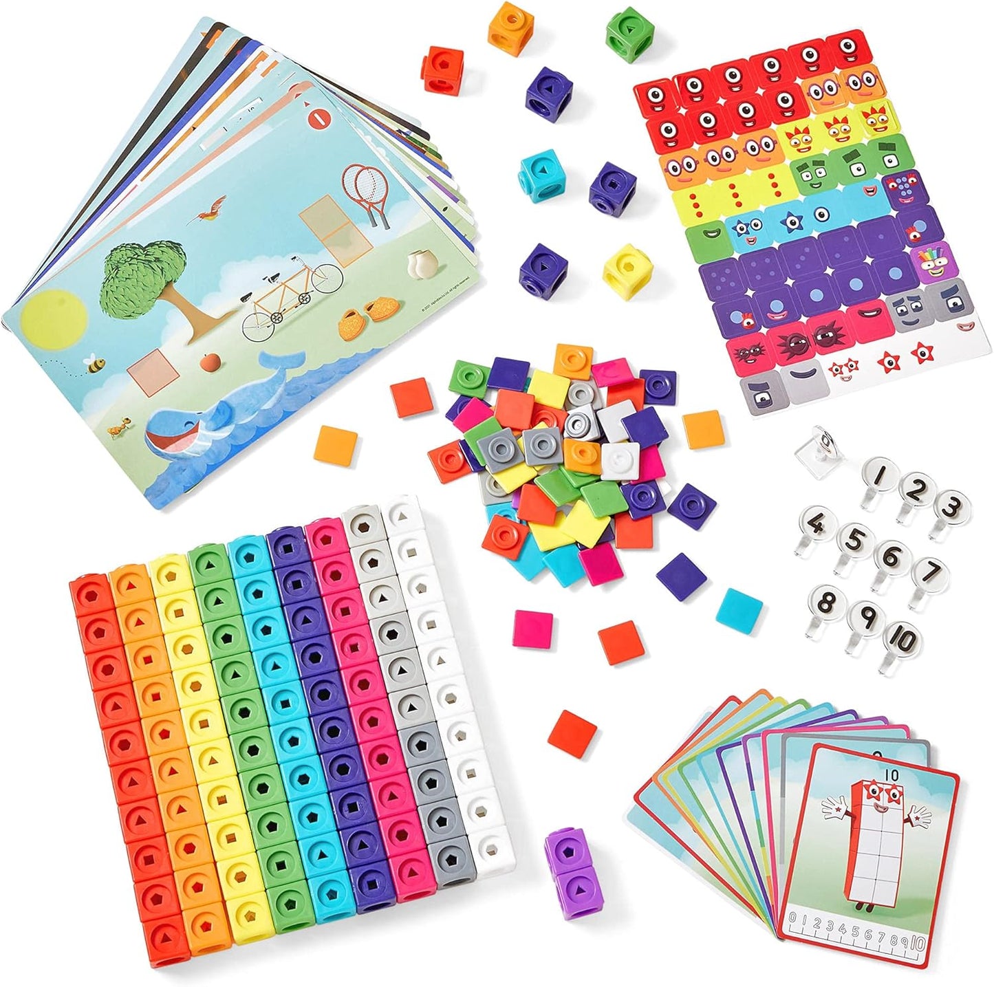Numberblocks MathLink-Würfel 1-10 Aktivitätsset, Single