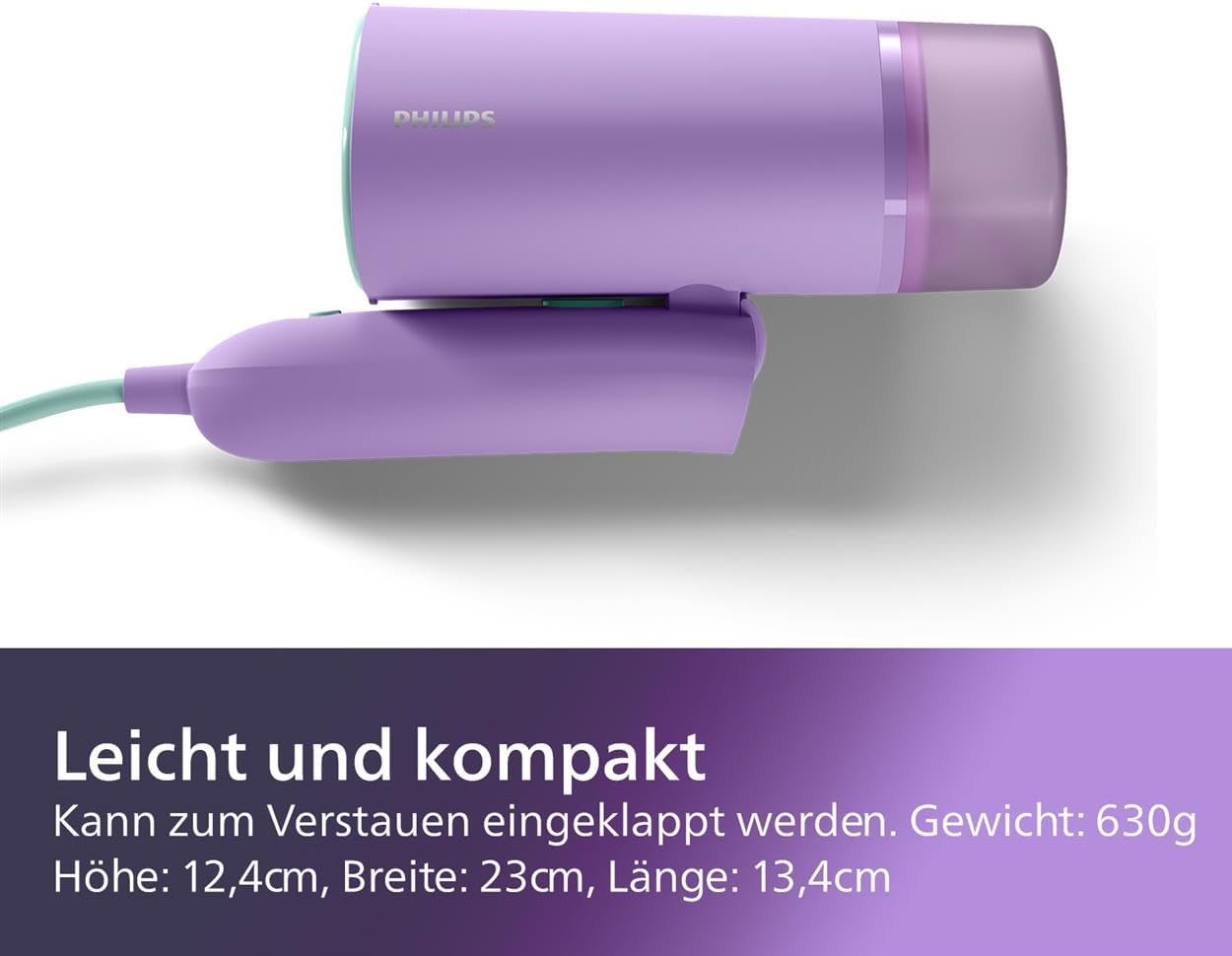 Tragbarer Dampfglätter 3000-Serie, Kompakt