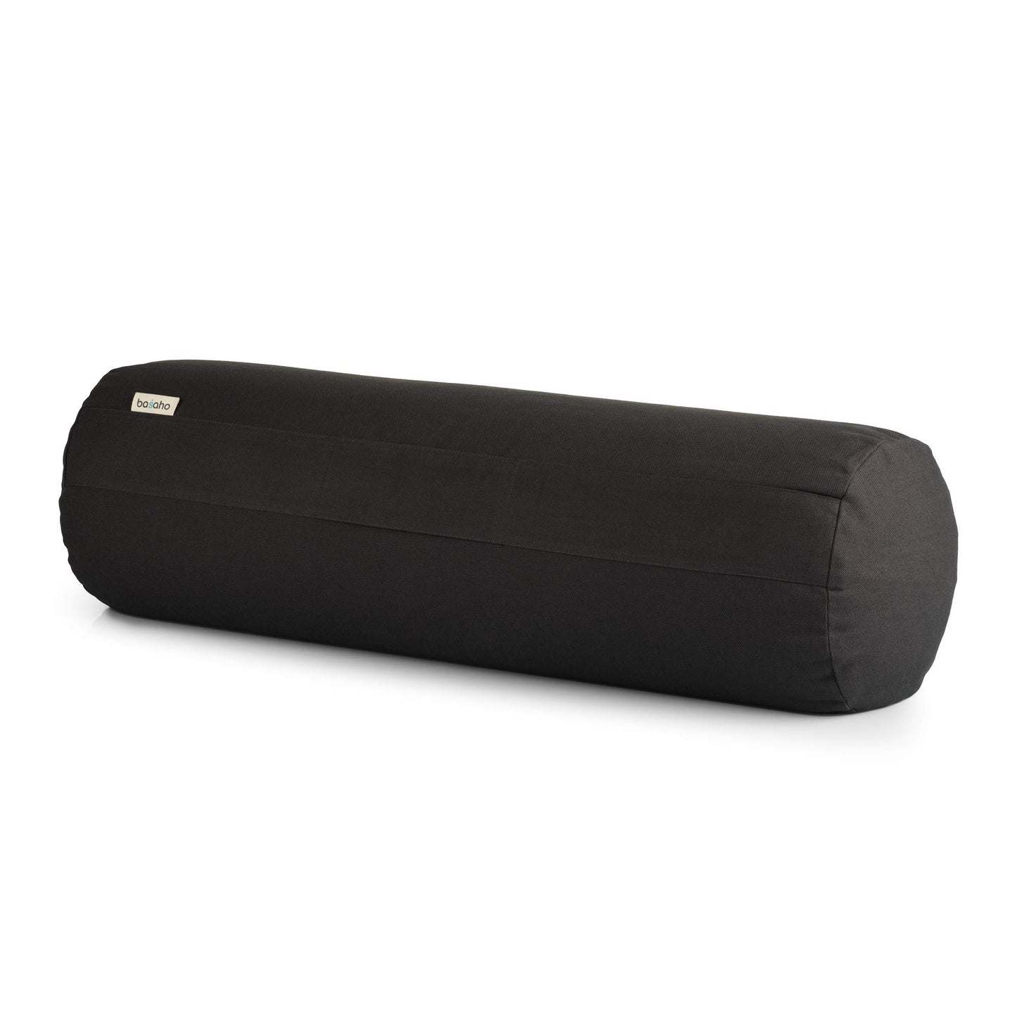 Yoga-Bolster mit Buchweizenschalen, Zen Schwarz