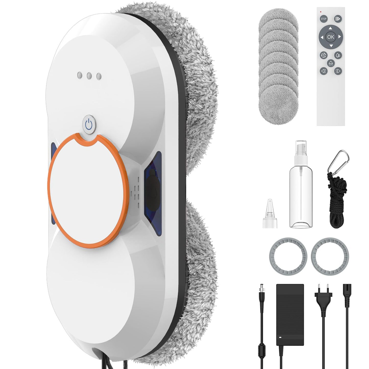 Fensterputzroboter mit Doppel-Sprühfunktion, D