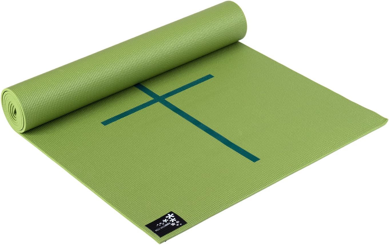 Yogamatte Plus, kiwi grün