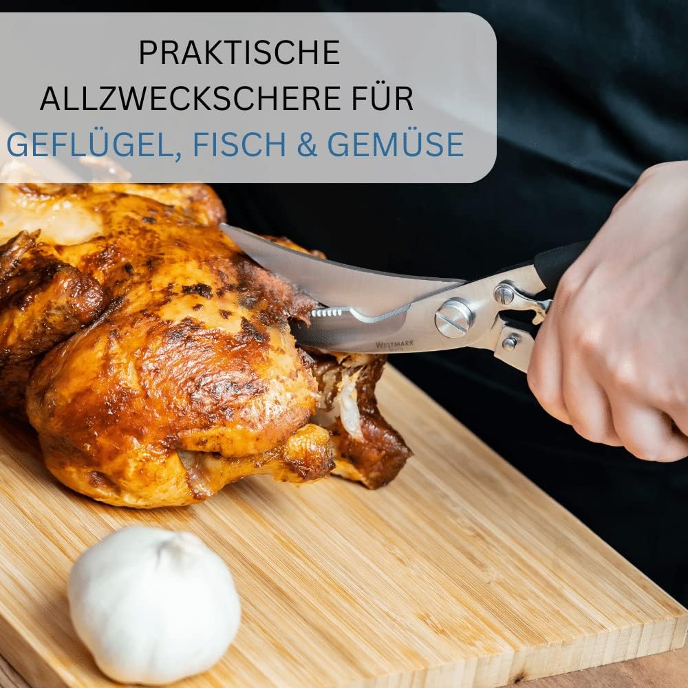 Black Edition - 3-teiliges Geflügel-Set mit Geflügelschere, Bratensaftspritze & Küchengarn, Black, Set 3tlg.