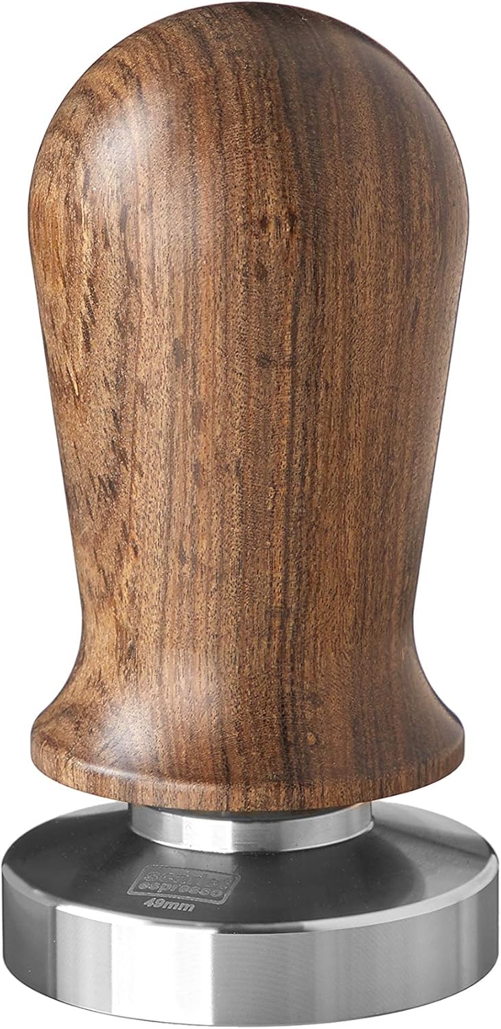 Tamper Perfetto, 49 mm, 49 mm Sandelholz - Braun
