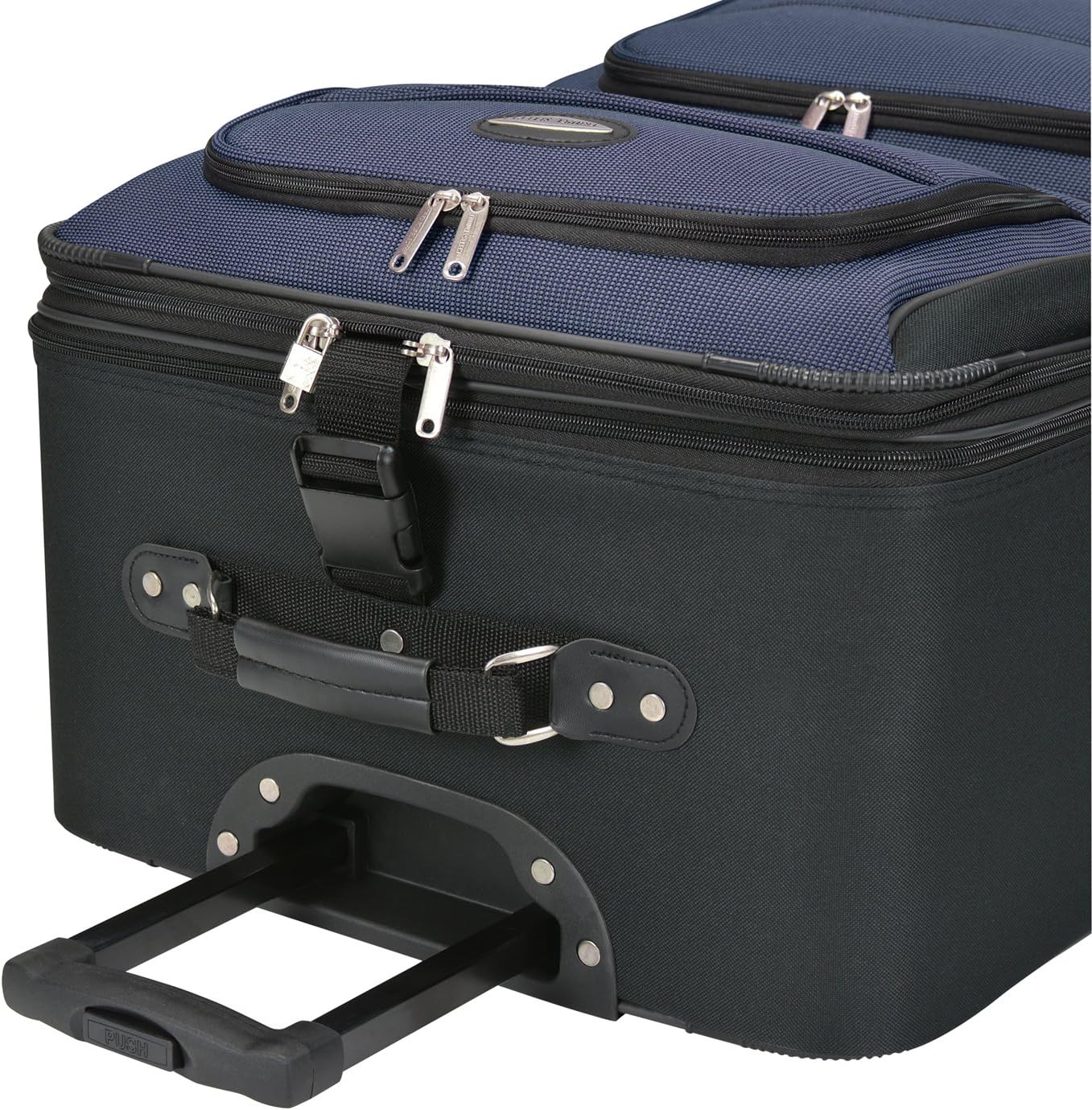 Koffer-Set Amsterdam, 8-Piece Set (15/21/25/29/Packing Cubes), Marineblau