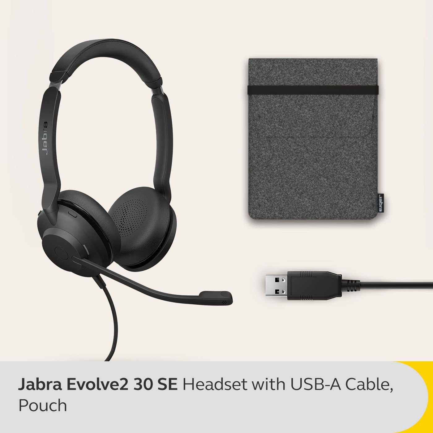 Evolve2 30 SE Stereo-Headset mit Geräuschunterdrückung, Stereo Stereo Zweite Auflage USB-A