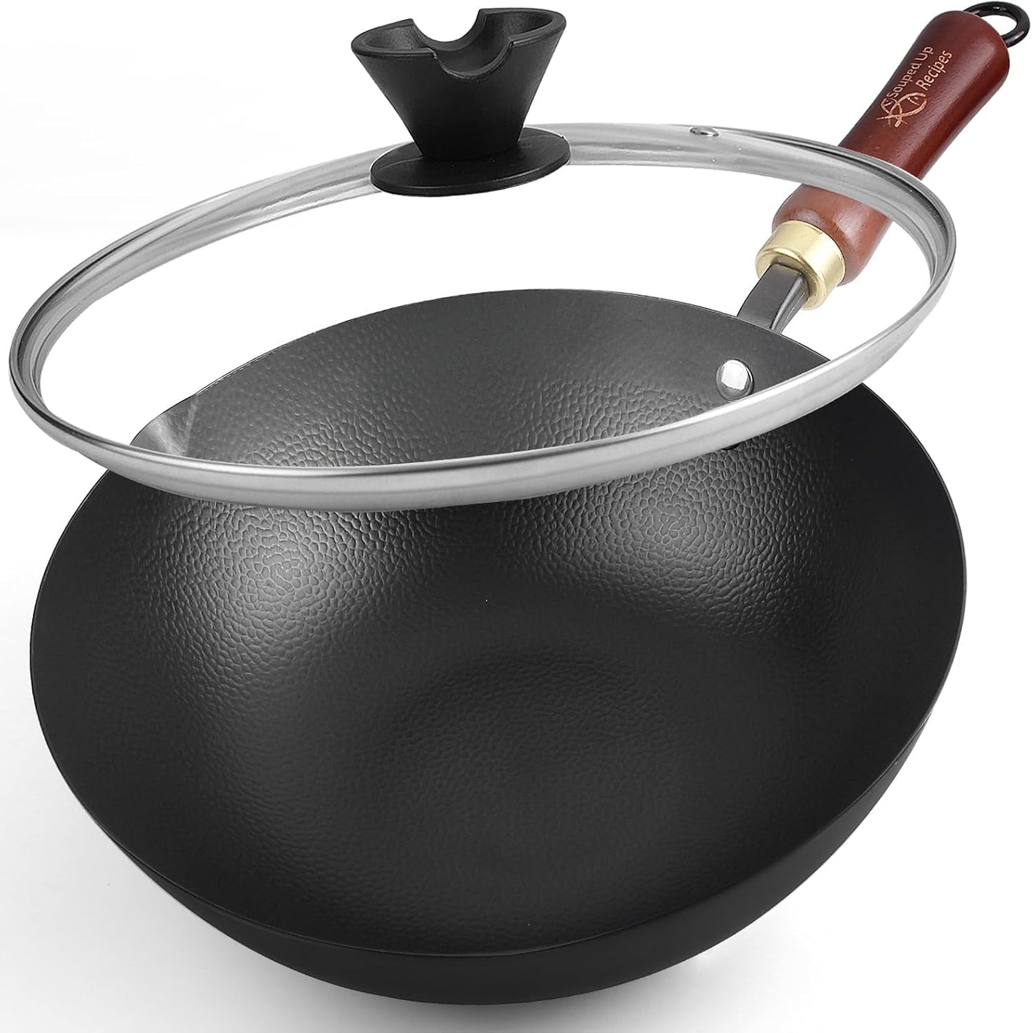 Wok-Pfanne mit Deckel