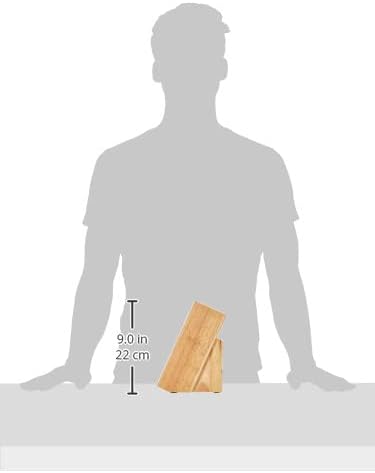 Messer- und Scherenblock, 16 x 8 x 21 cm
