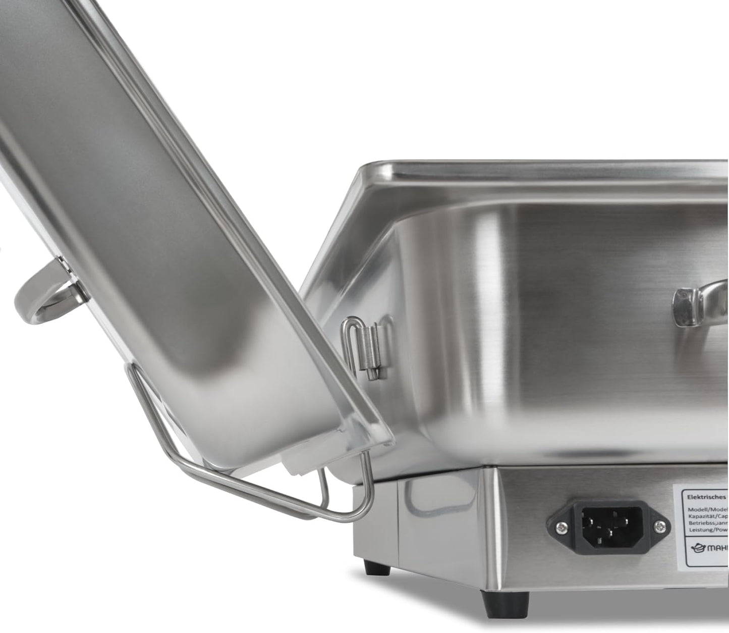 Chafing Dish mit Display mit GN 1/1 Behälter