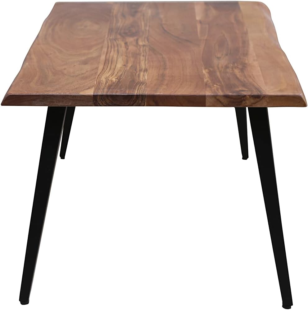 Couchtisch Caddy mit Baumkante, 110, 45, 60 cm