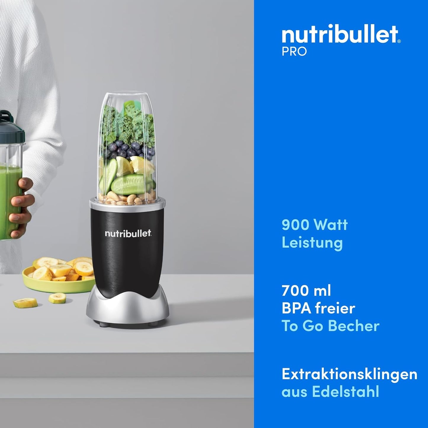 Smoothie Maker Pro, Schwarz Basispaket
