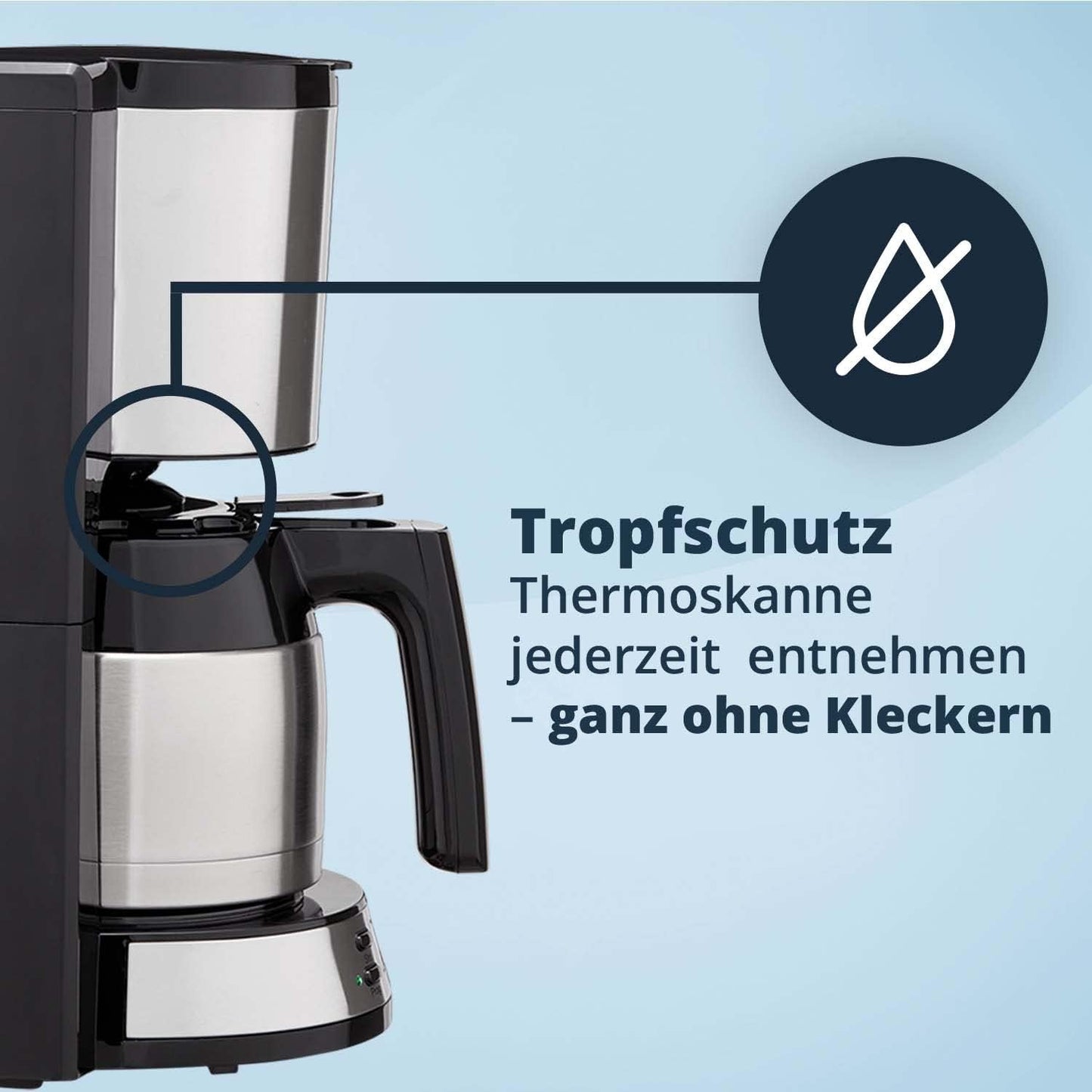 Kaffeemaschine TKA-183SE mit Thermokanne