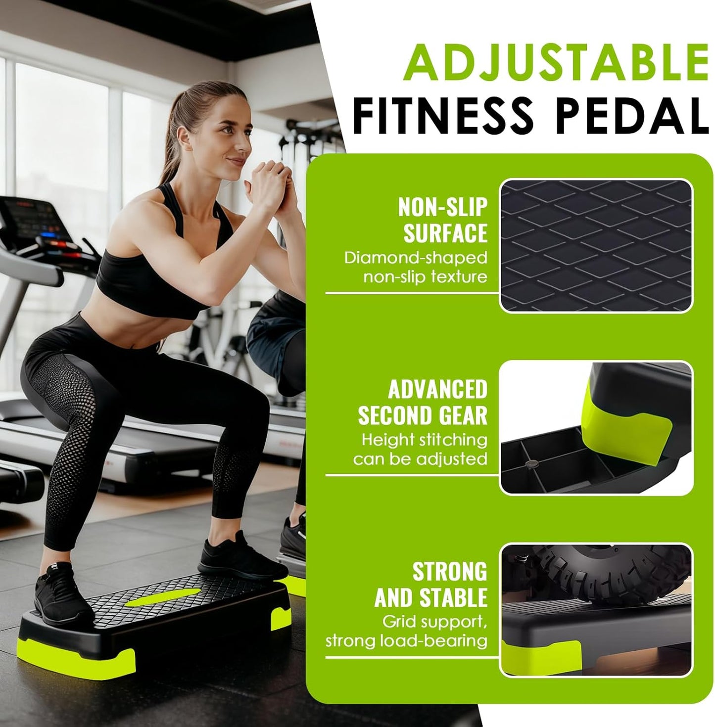 Höhenverstellbares Aerobic-Steppbrett