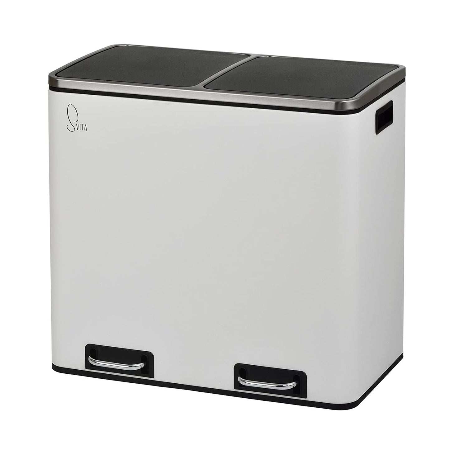 TM2X15 Treteimer, Weiss