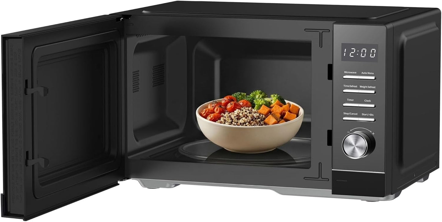 HMW-MD25DMRBK Mikrowellenherd mit Auftaufunktion, Mirror Black