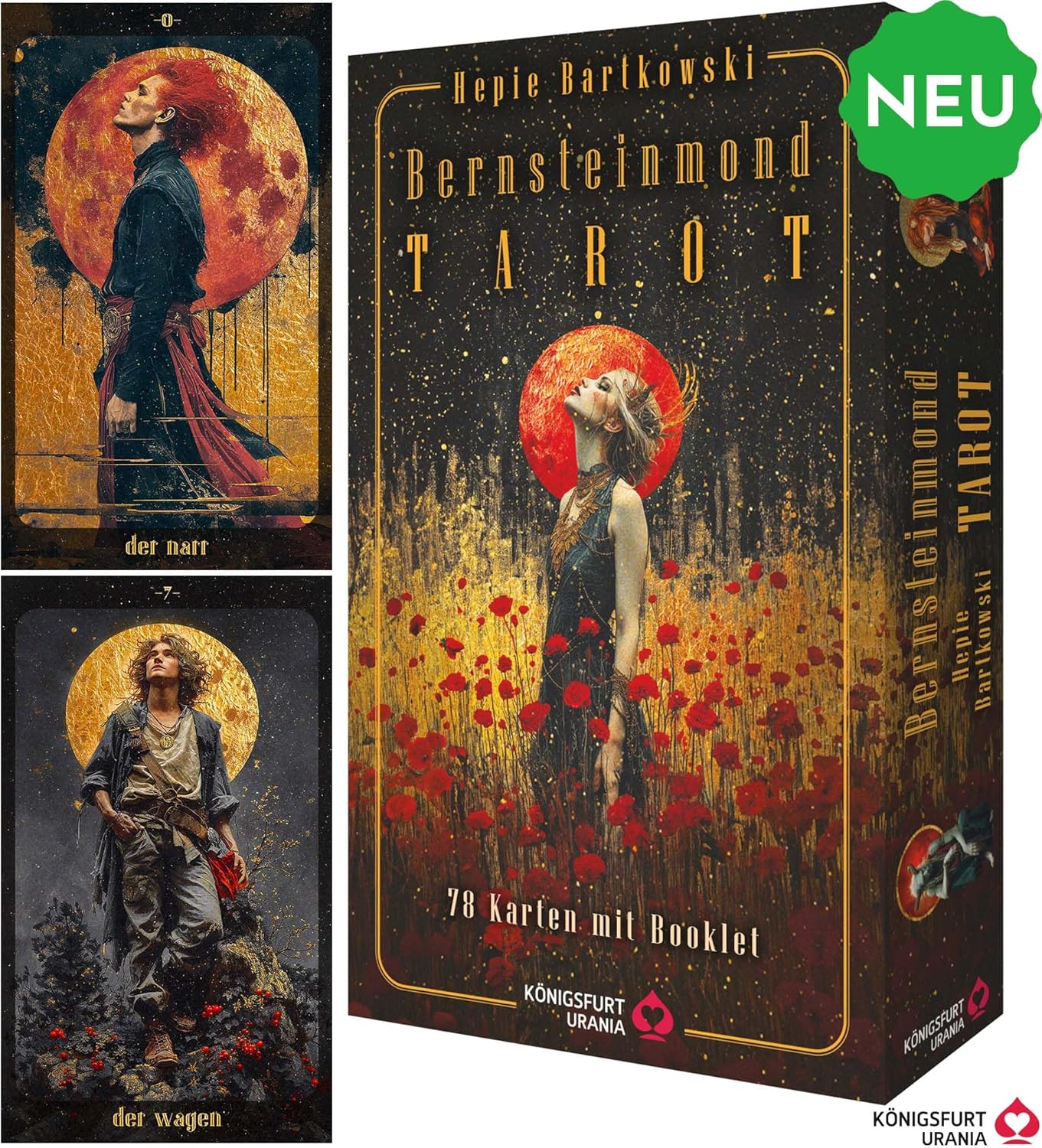Tarotkarten-Set, Karten