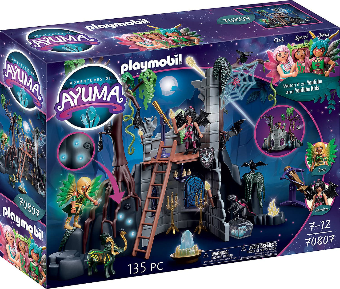 70807 Ayuma Bat Fairies Ruine, Konstruktionsspielzeug
