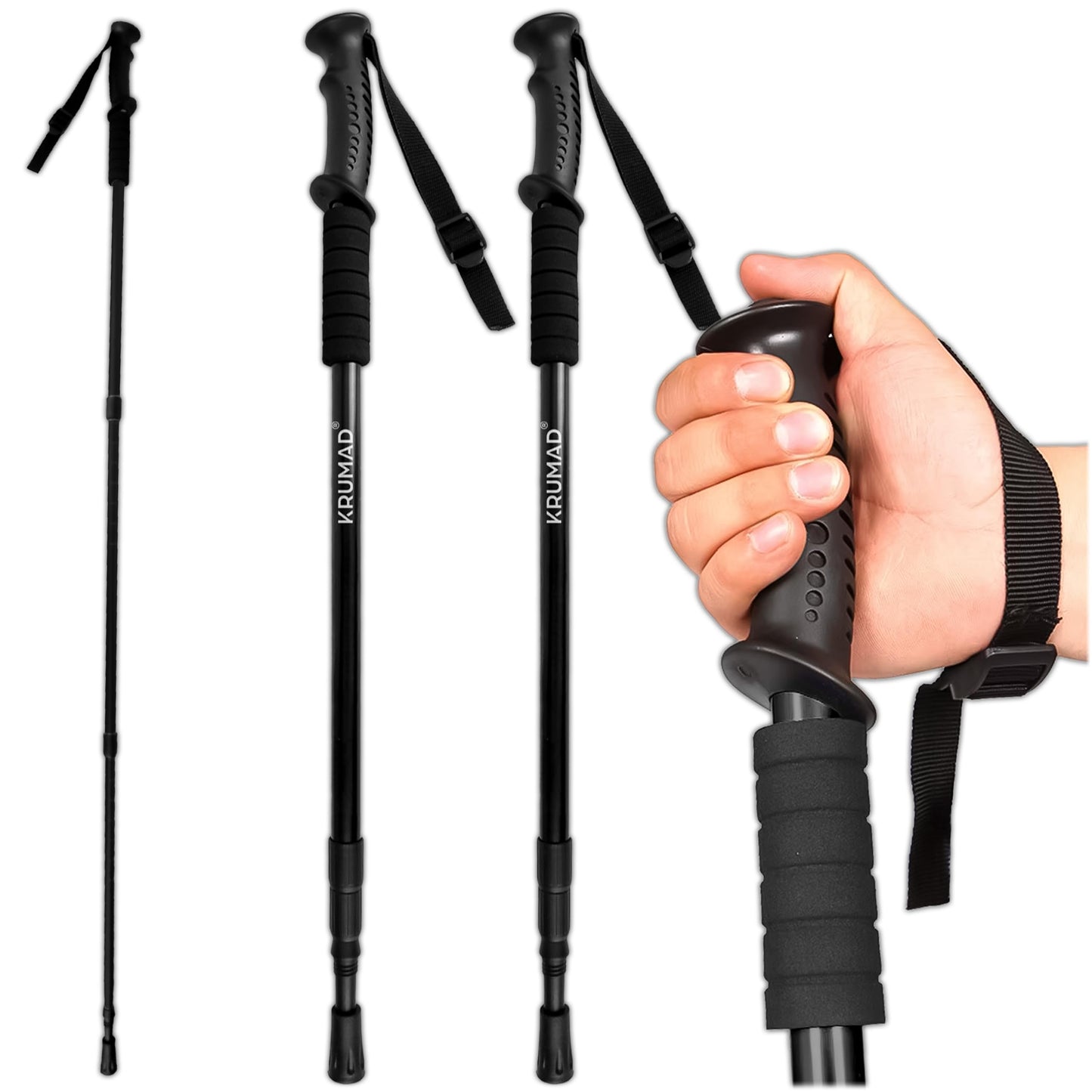 Teleskop Wanderstöcke  64-134 cm