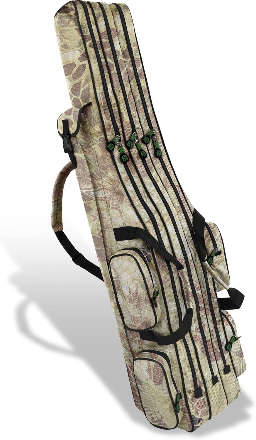 Rutentasche Rod Case mit 3 Innenfächern (125 cm), Wald-camo 3 Innenfächer 125 cm