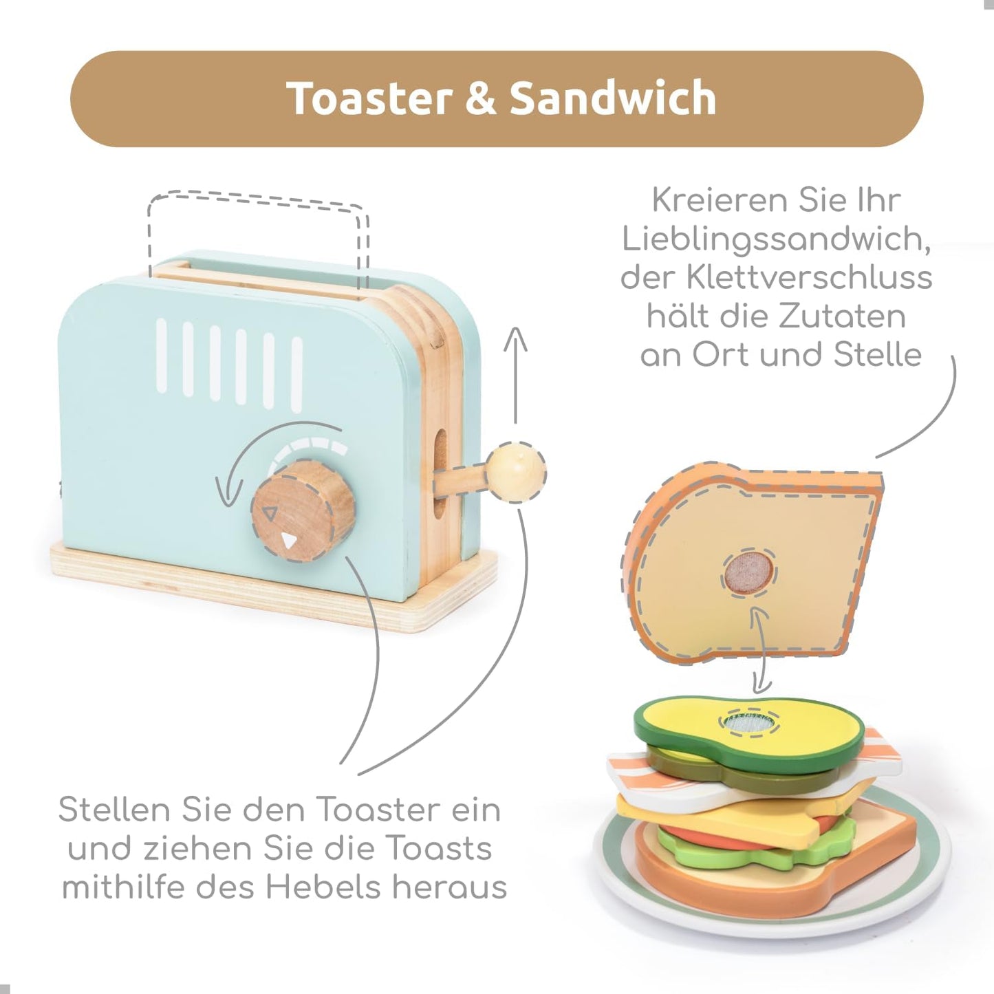 Toaster & Sandwich Set
