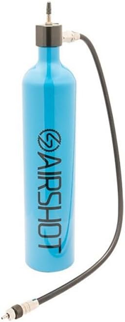 Airshot Fahrradtank, blau ; Einzeln