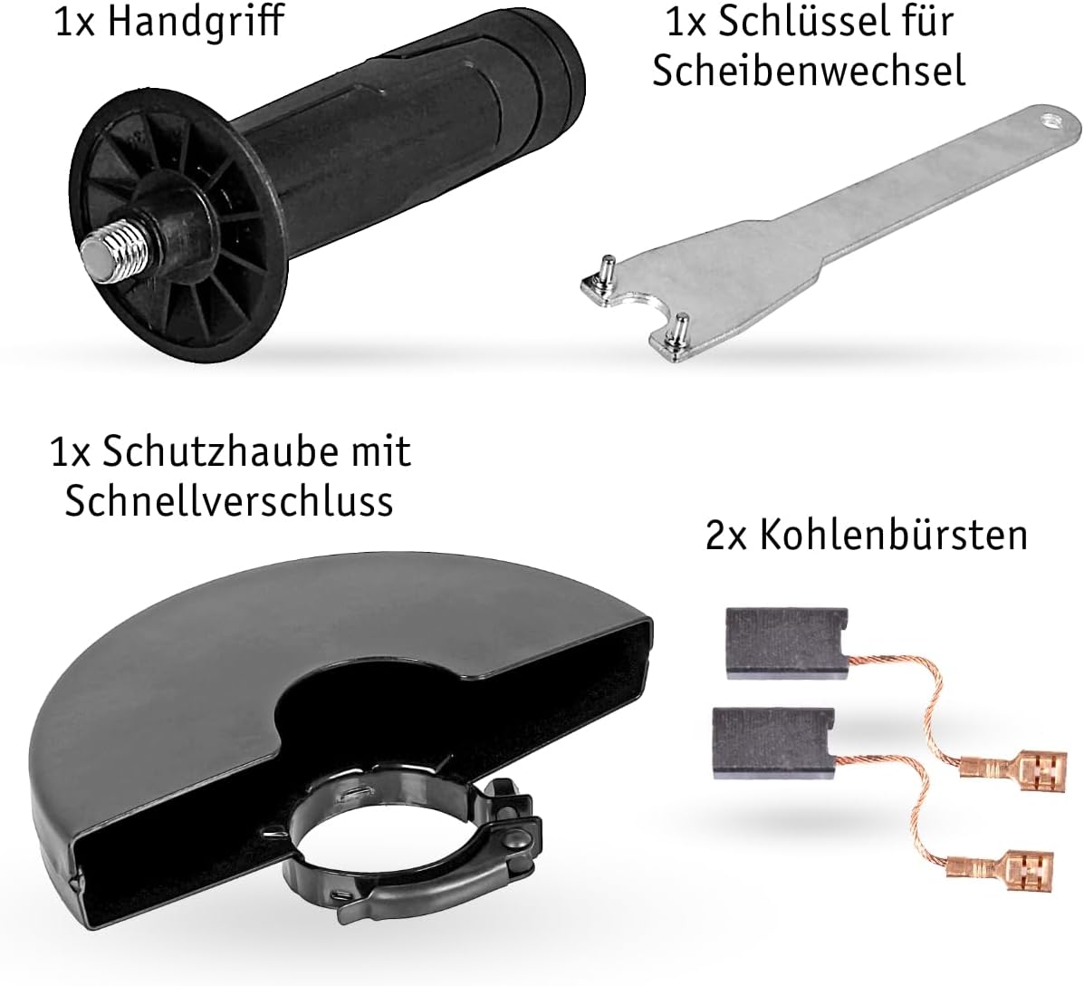 Winkelschleifer 630993, 230mm Scheiben, 6.500 U/min, 2000 W