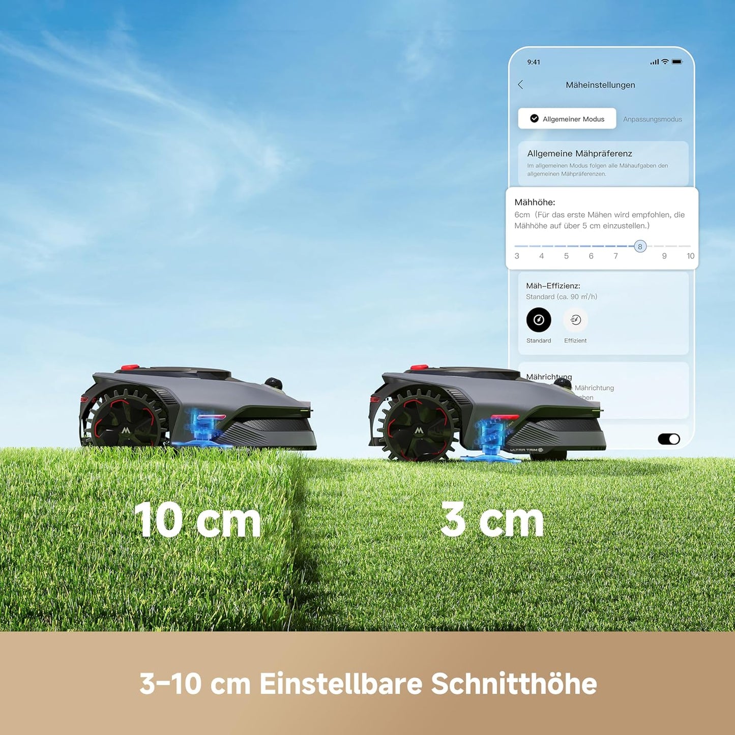 LiDAX Ultra 800 Mähroboter ohne Begrenzungskabel, LiDAX Ultra 800