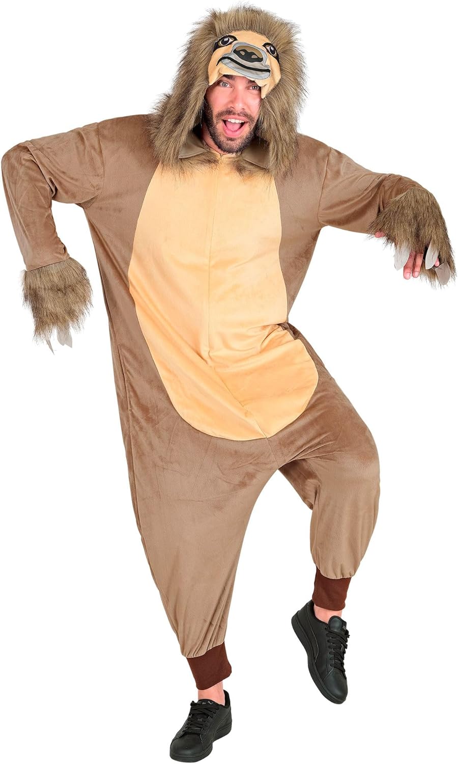 Flaultier Onesie, Faultier Braun S-M