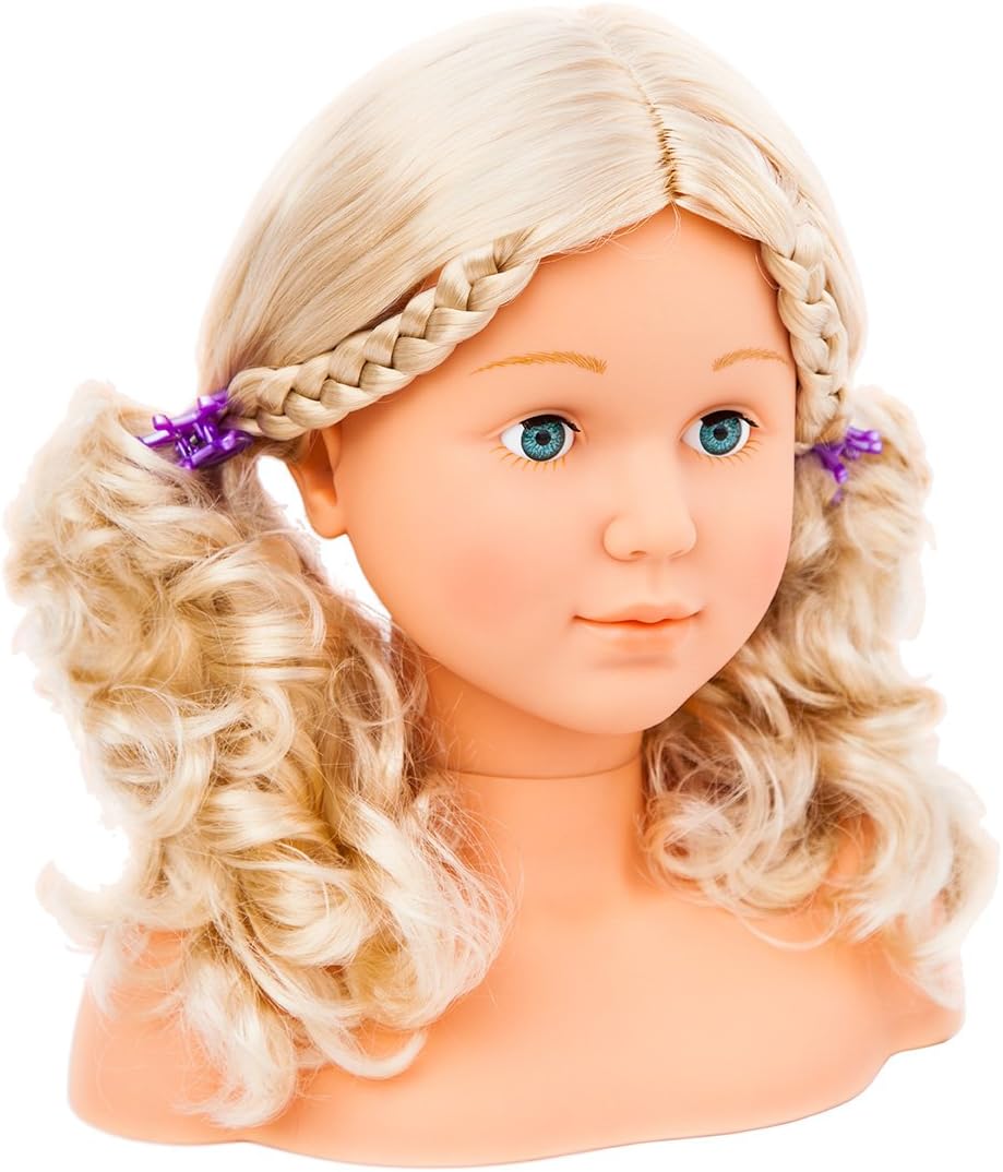 Schmink- und Frisierkopf Super Model Set
