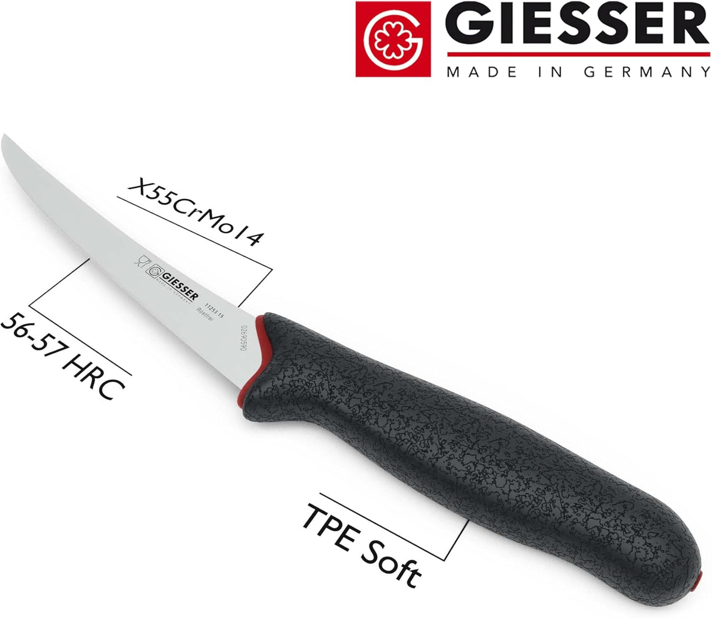 Ausbeinmesser PrimeLine, rutschfest, flexibel, spülmaschinenfest