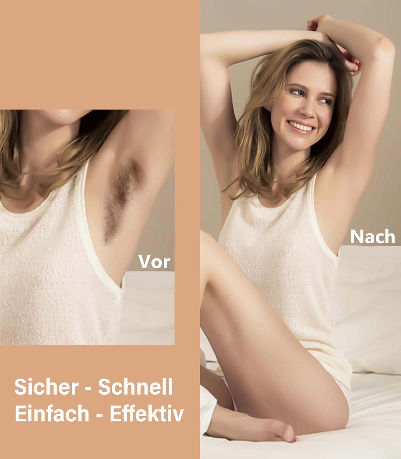 Wachswärmer-Set für Haarentfernung, Black